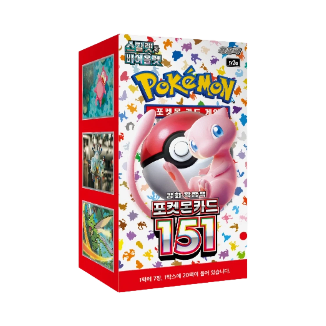 포켓몬 TCG 스칼렛&바이올렛 강화 확장팩 포켓몬 카드 151 박스 (한글판)