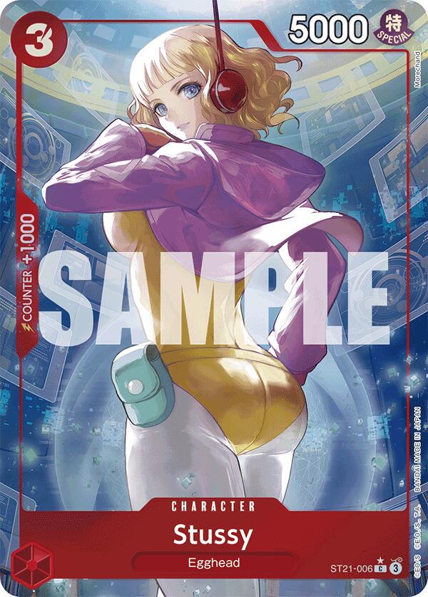 원피스 TCG 스튜시 C ST21-006 스타터덱 ex (영문판) CGC 10 GOLD PRISTINE