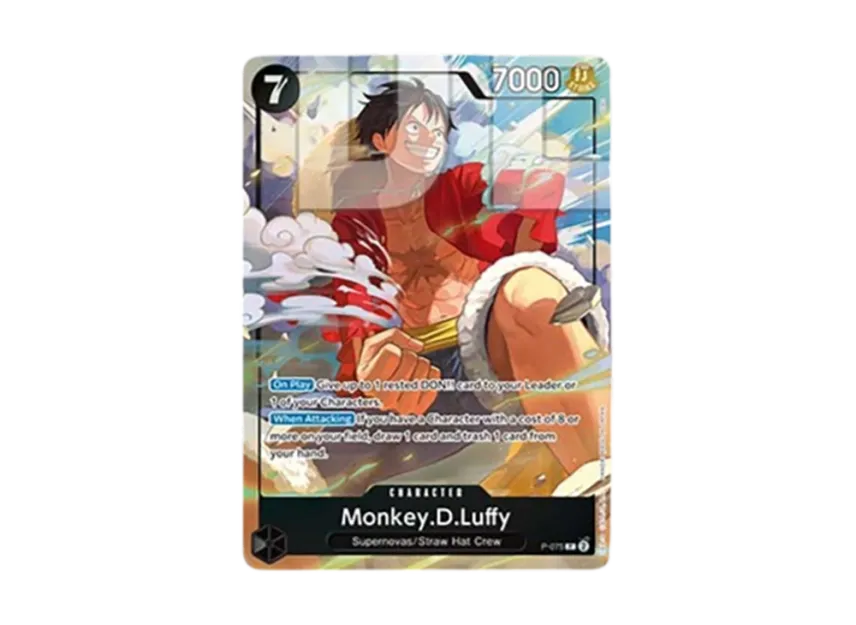 원피스 TCG 몽키 D. 루피 P P-075 프리미엄 카드 컬렉션 베스트 셀렉션 Vol.3 (영어판) CGC 10