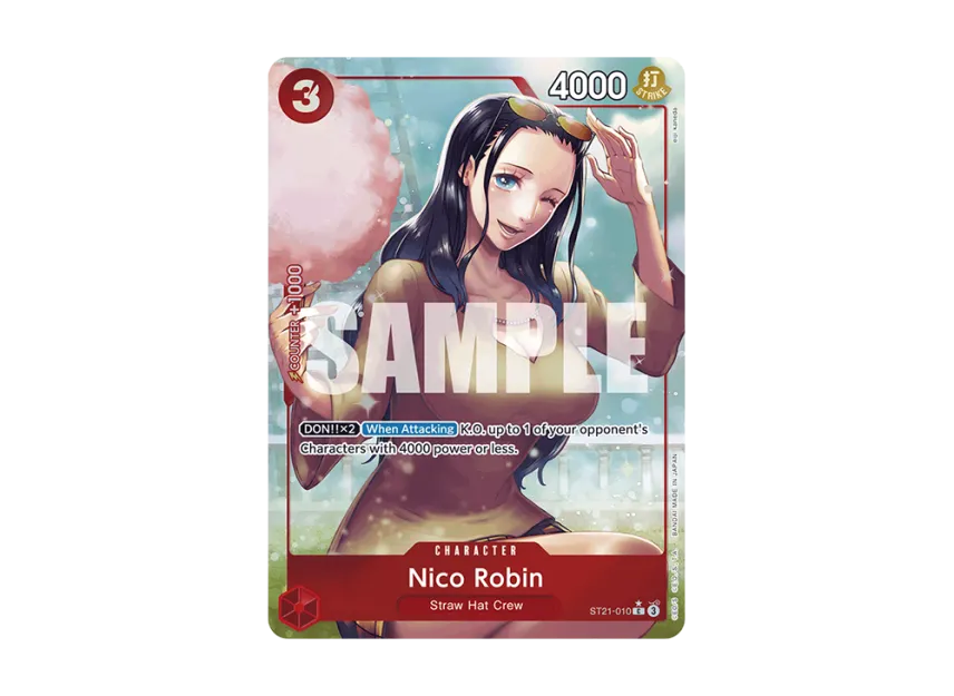 원피스 TCG 니코 로빈 C ST21-010 스타트 덱 EX 기어 5 (영문판) CGC 10