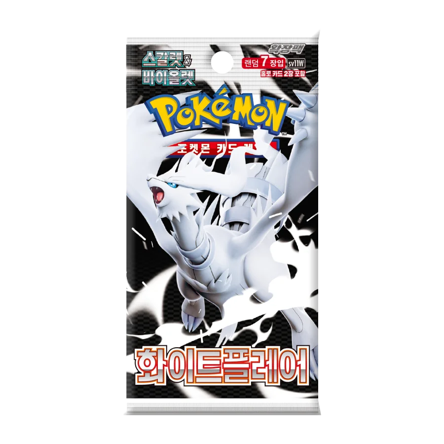 포켓몬 TCG 스칼렛&바이올렛 확장팩 화이트플레어 팩 (한글판)