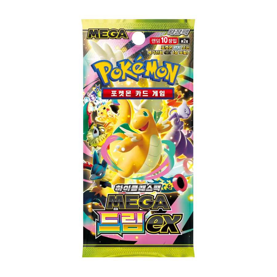 포켓몬 TCG 메가 하이클래스팩 메가 드림 ex 팩 (한글판)