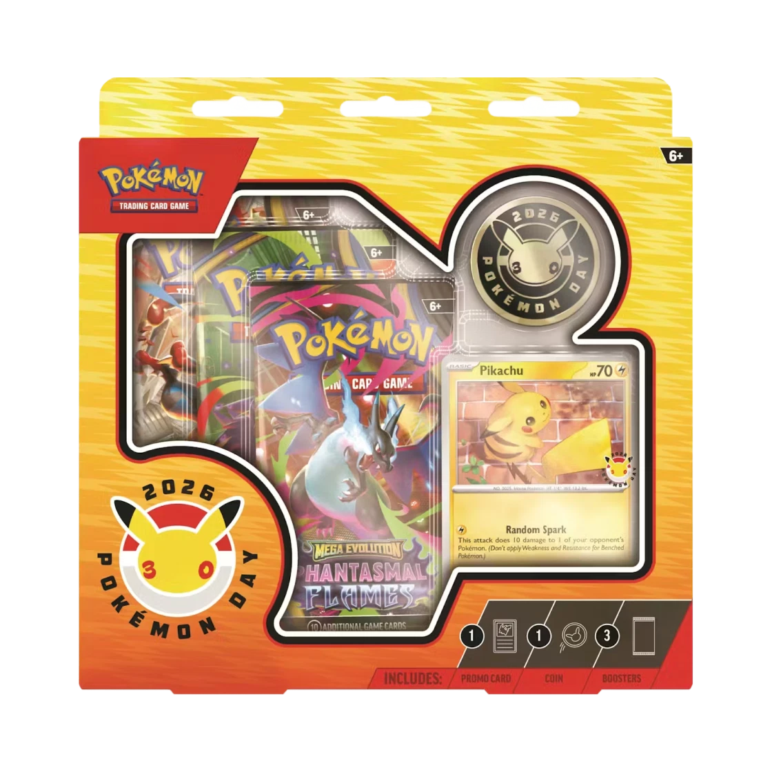 포켓몬 TCG 북미 30주년 기념 포켓몬 데이 2026 컬렉션 박스 (영문판)